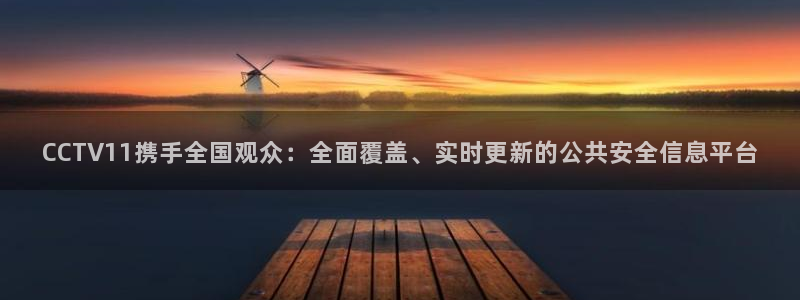 360高清体育在线直播：CCTV11携手全国观众：全面覆盖、实时更新的公共安全信息平台
